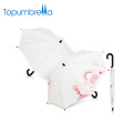 19 Zoll 8k Regenschirm billig Großhandel Kinder Regenschirme weiß
